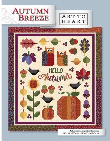 Art To Heart Autumn Breeze Quilt Book