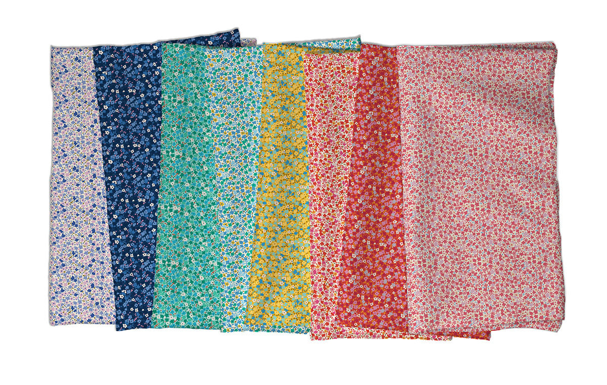 Pre Order Ships In August - Petite Prints Fat Quarter Bundle 8 Prints