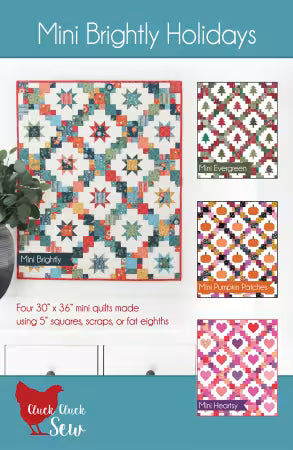 Mini Brightly Holidays Quilt Pattern