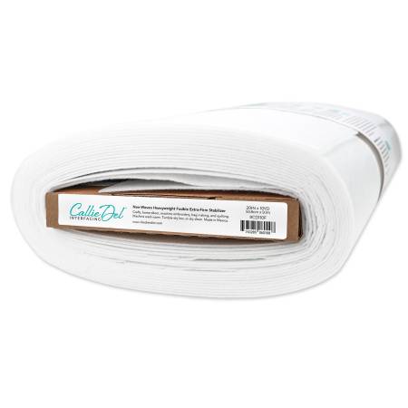 Non-Woven Heavyweight Fusible Extra Firm Stabilizer 20in By The 1/2 Yard
