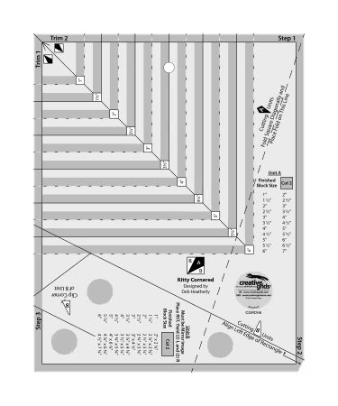 Creative Grids Creative Kitty Corner Ruler