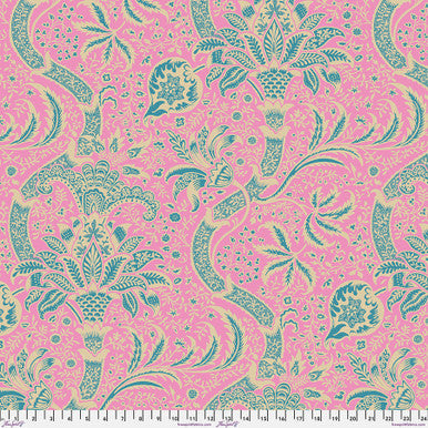 Pre Order Ships In December Kaffe x Morris & Co. Cotton Lawn By The 1/2 Yard Indian - Opera