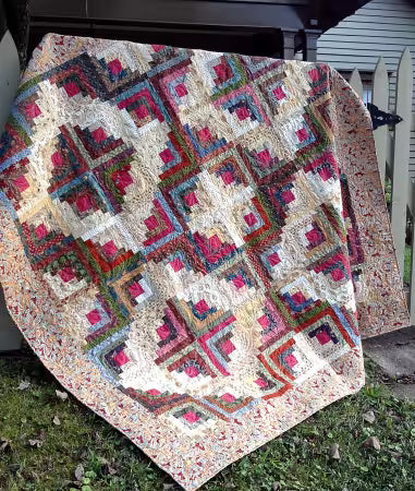 Country Retreat Log Cabin Pattern