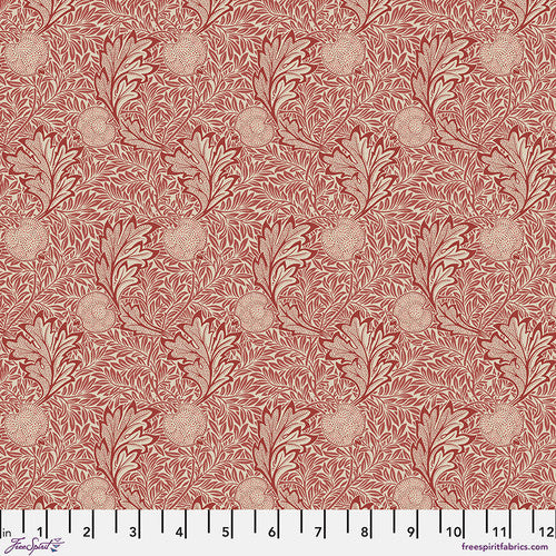 William Morris Bexleyheath Cotton Lawn Collection By The 1/2 Yard Apple - Berry