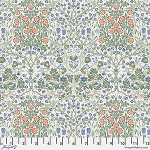 William Morris Bexleyheath Cotton Lawn Collection By The 1/2 Yard Blackthorn - Multi