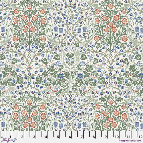 William Morris Bexleyheath Cotton Lawn Collection By The 1/2 Yard Blackthorn - Multi