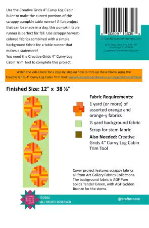 Scrappy Pumpkin Table Runner