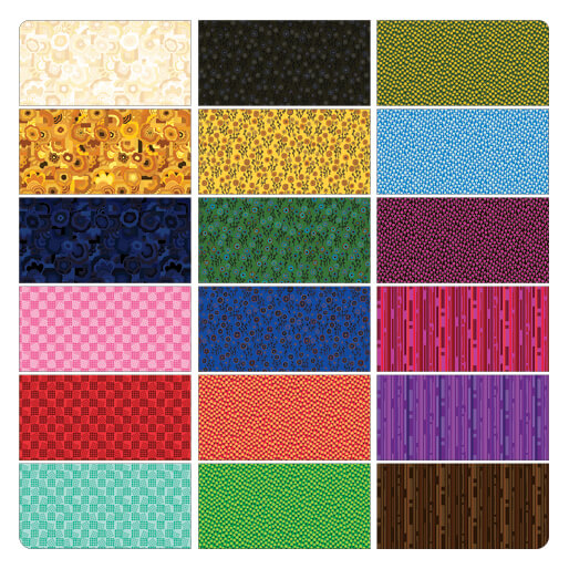 Pre Order Ships In September Decades: Jazz Age By Mary Fons For Benartex Fat Quarter Bundle 18 Sku'd