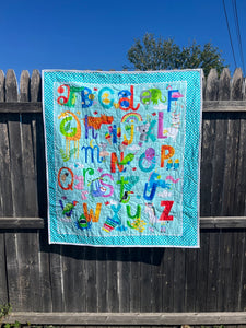 ABC Baby Quilt 38x43"