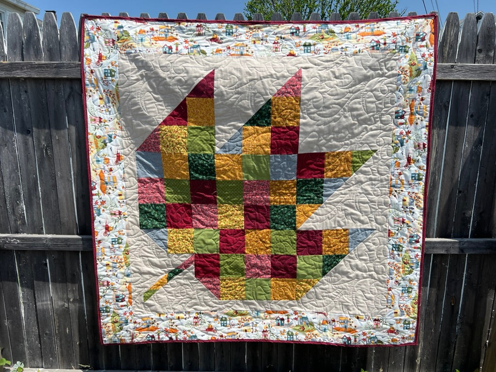 Leaf Quilt Kit  55x55