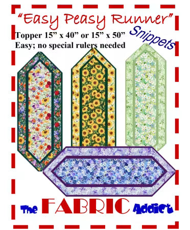 Easy Peasy Runner Patterns