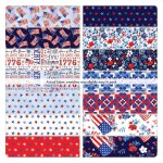 10" Charm Pack 42 Squares Faith, Family, Freedom