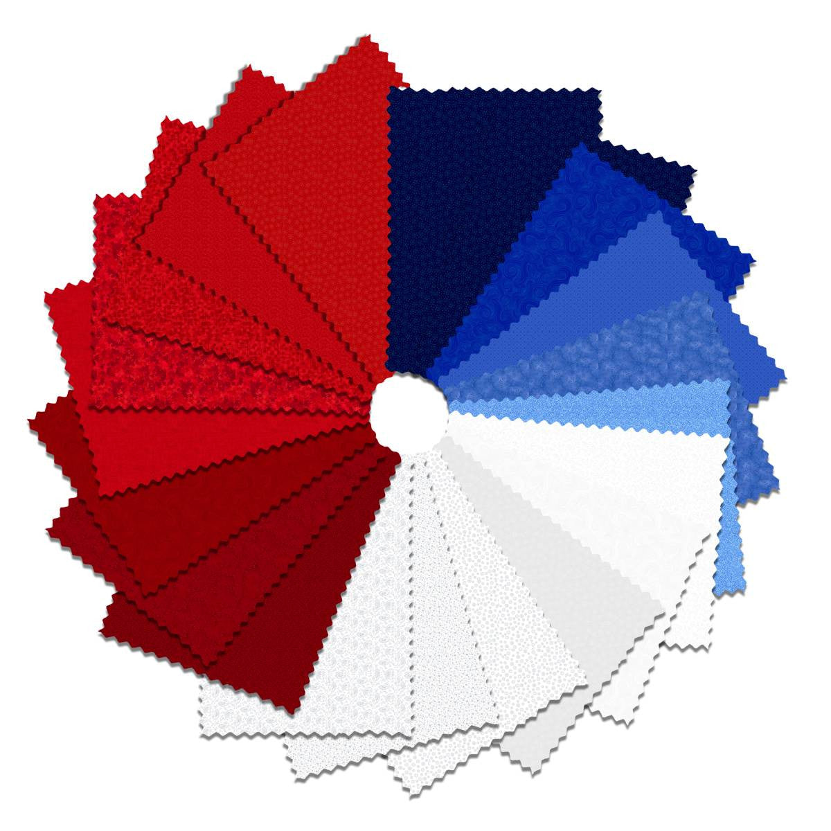 Pre Order Ships In March 5" Charm Pack 42 Squares Fireworks