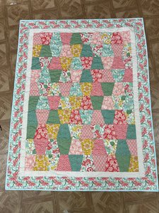 Kate Spain Tango Kit 56x72” Pre Cut Tumbler Blocks