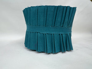 BENARTEX Superior Solids Jelly Roll 20 2.5" Strips Teal