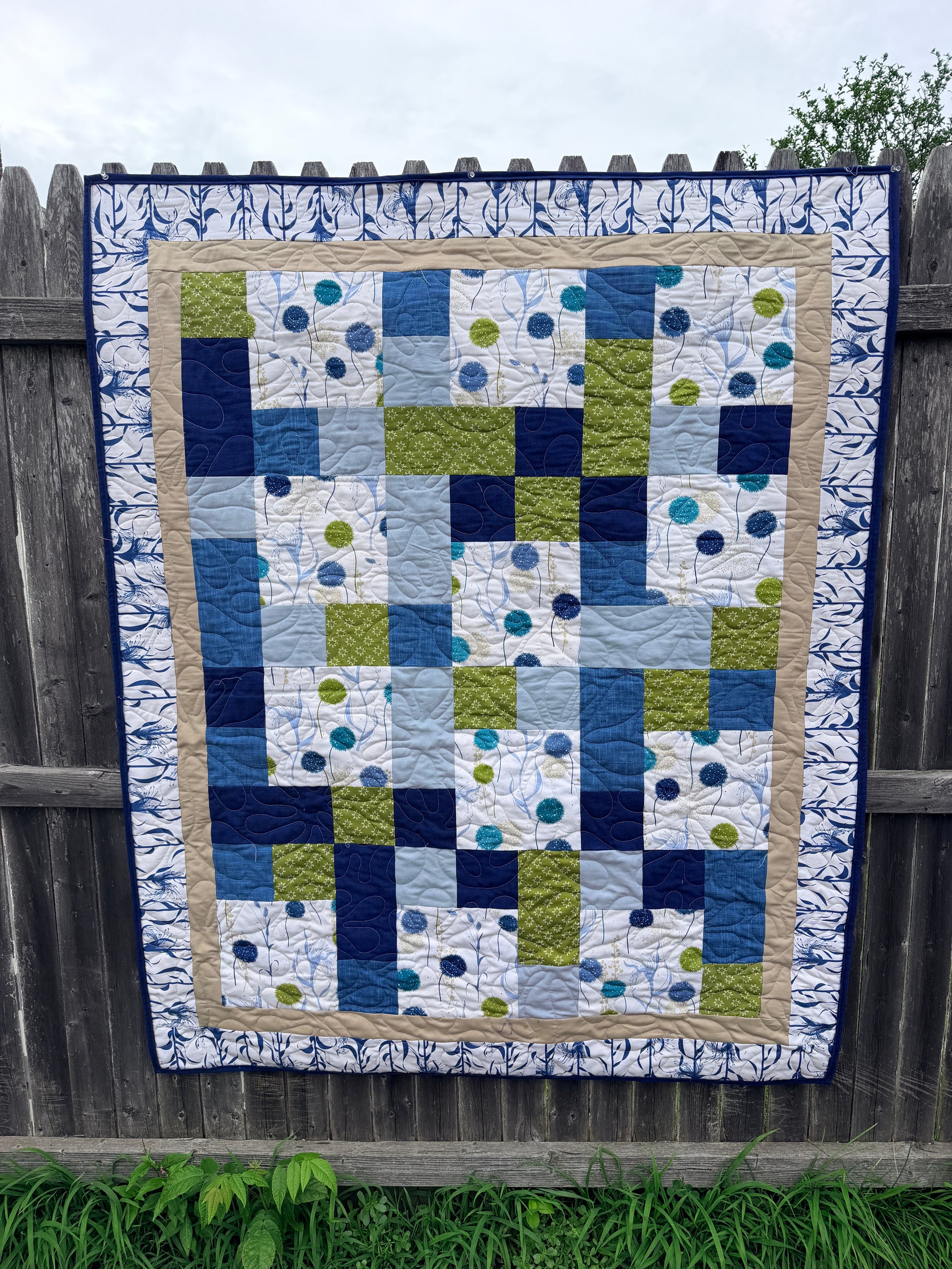 Rachel Rossi Take 5 Quilt Kit 42x54 Inches