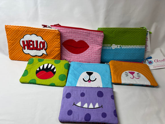 Zipper Pouch Class Learn To Install A Zipper November 6th 2-4PM