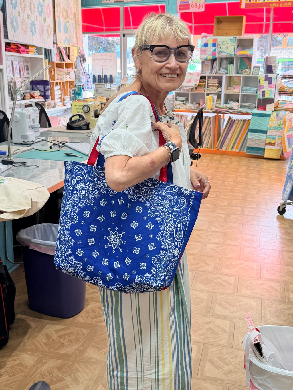 08/19/2026 Bandana Bag Class 10-2 Class By Regina