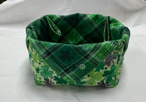 Sy Patrick's Day Bread Basket Kit & Pattern