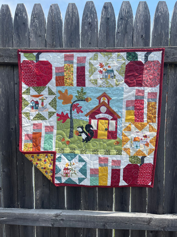 Back To School Table Runner 23x23