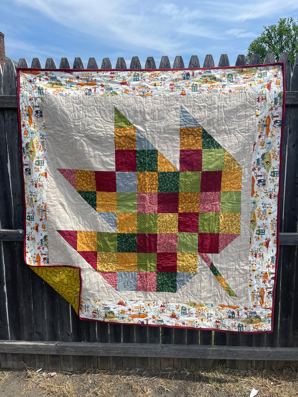 Leaf Quilt 55x55