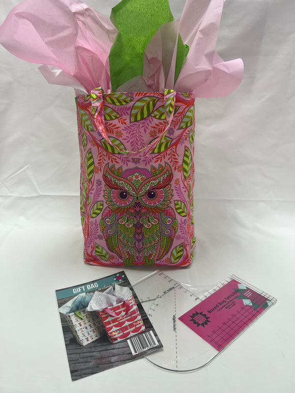 Gift Bag Pattern & Boxed Corner Template