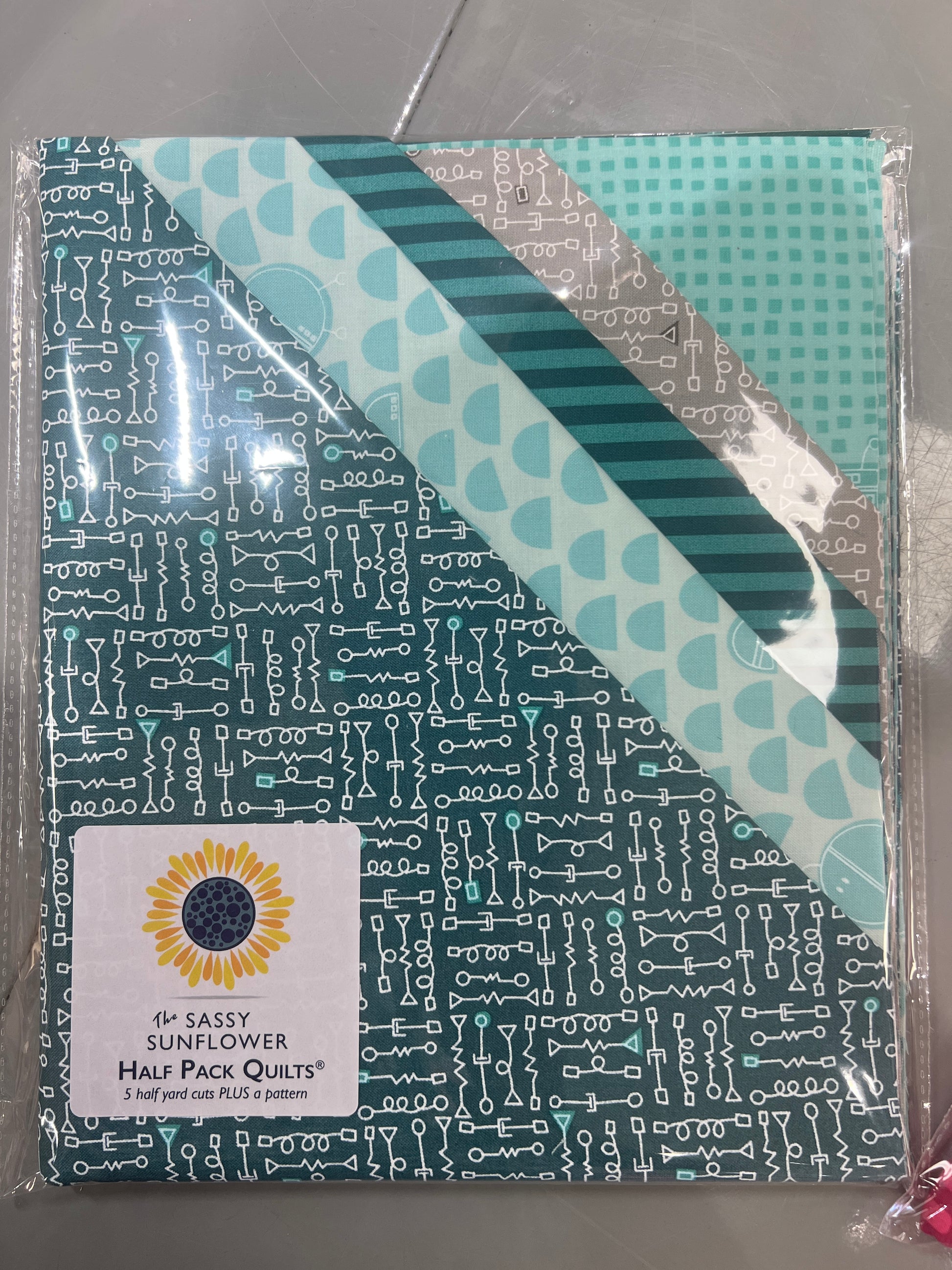 The Sassy Sunflower Quick Strip Quilt Kit