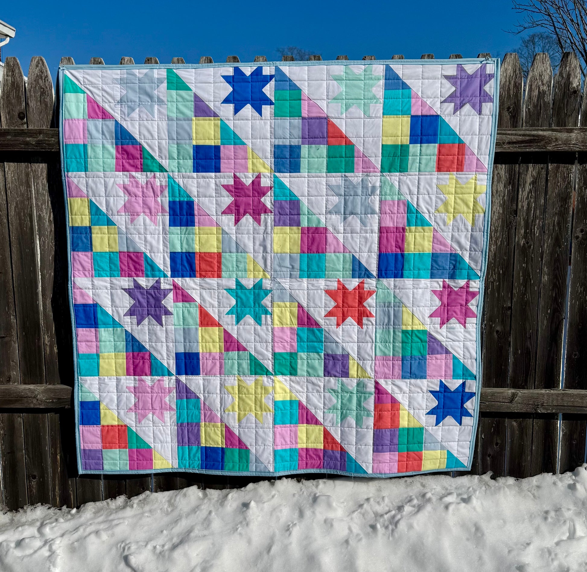 HodgePodge Quilt Kit Quilt Size: Quilt Size: 48” x 48” Kit Only Pattern Sold Separately