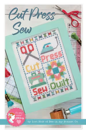 Cut Press Sew Cross Stitch Pattern Lori Holt