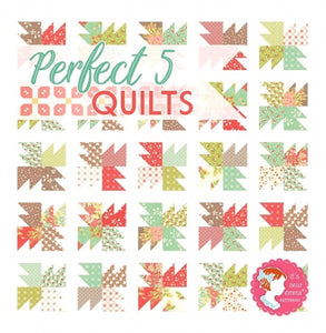 Perfect 5 Quilts Book By It's Sew Emma