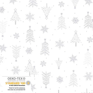 Stof Fabrics Frosty S-Star By The 1/2 Yard