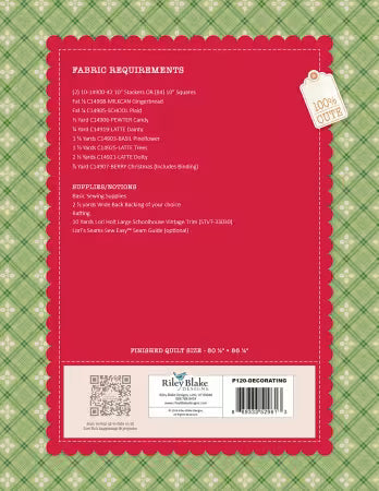 Decorating the Tree Quilt Pattern
