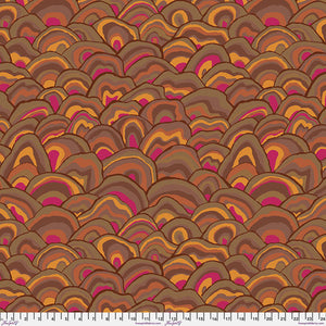 Free Spirit Kaffe Fassett 2024 By The 1/2 Yard  Wobble - Brown