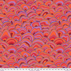 Free Spirit Kaffe Fassett 2024 By The 1/2 Yard  Wobble - Red