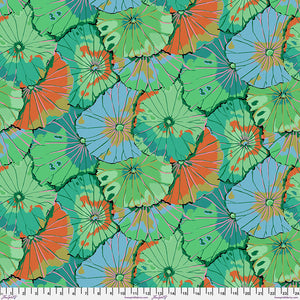 Free Spirit Kaffe Fassett 2024 By The 1/2 Yard Lotus Leaf - Emerald