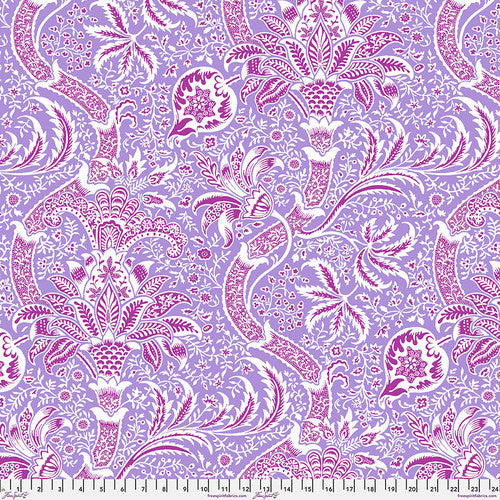 Pre Order Ships In December Kaffe x Morris & Co. By The 1/2 Yard  Indian - Lavender