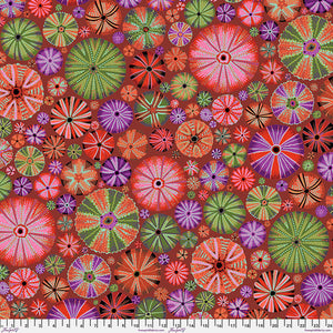 Free Spirit Kaffe Fassett 2024 By The 1/2 Yard Urchins - Red