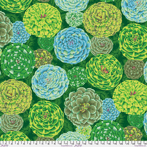 Free Spirit Kaffe Fassett 2024 By The 1/2 Yard Japonica - Green