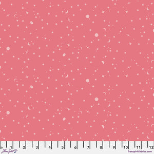 Tula Pink NEW True Colors Pre Order Ship April 2025 By The 1/2 Yard Space Sprinkles - Sunburn