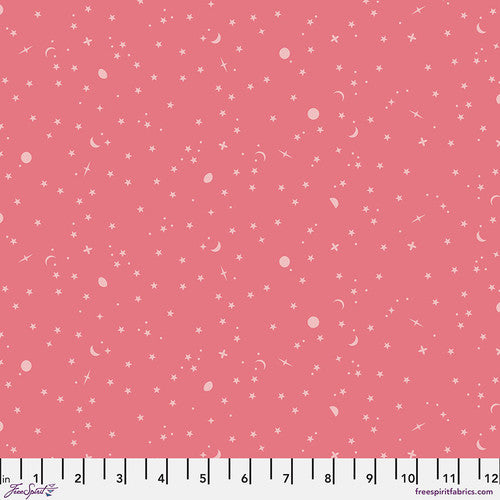 Tula Pink NEW True Colors Pre Order Ship April 2025 By The 1/2 Yard Space Sprinkles - Sunburn