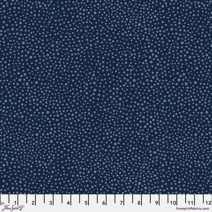 Seaweed Dot - Navy