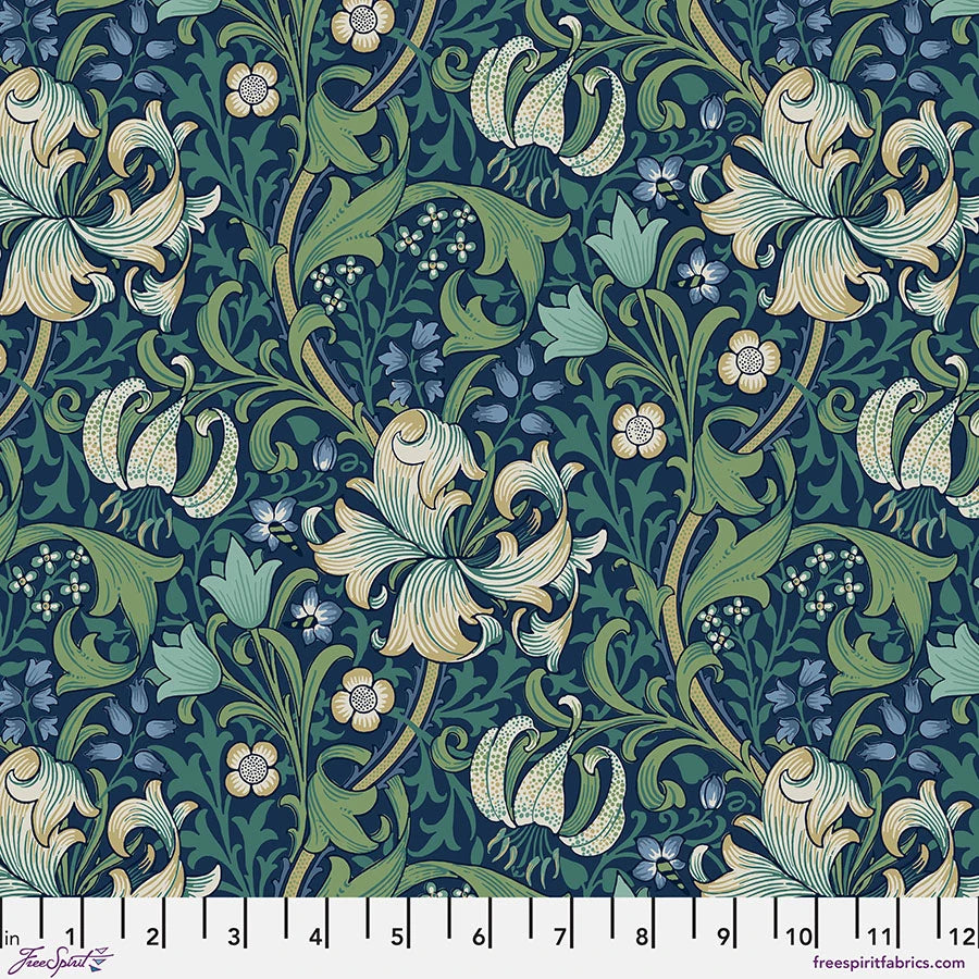 JANUARY PREORDER --  Golden Lily - Navy