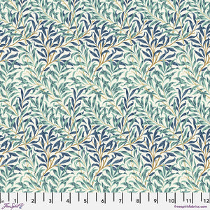 Free Spirit Fabrics William Morris  By The 1/2 Yard Willow Boughs - Mint || Buttermere