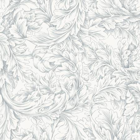 Acanthus Scroll Silver