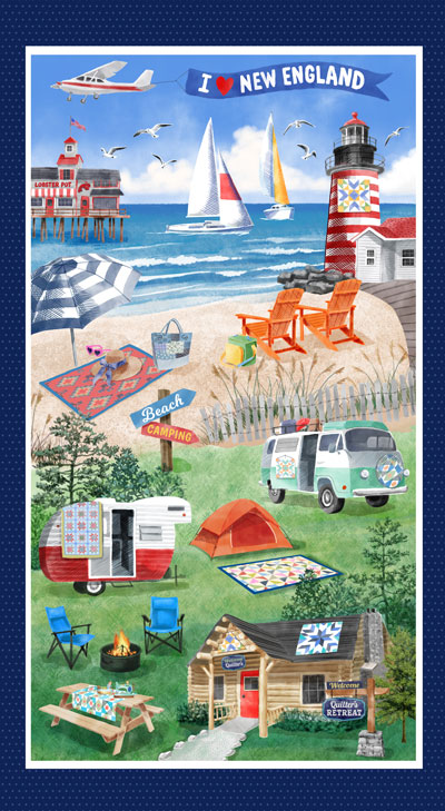 All New England Shop Hop Panel 2025