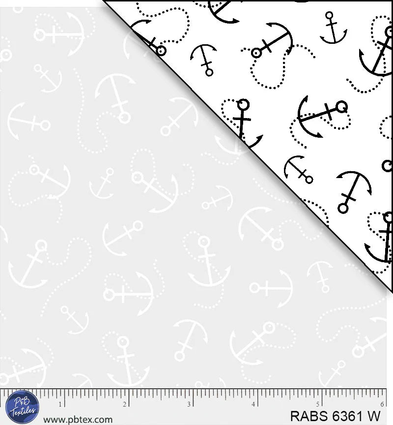 Anchors White On White