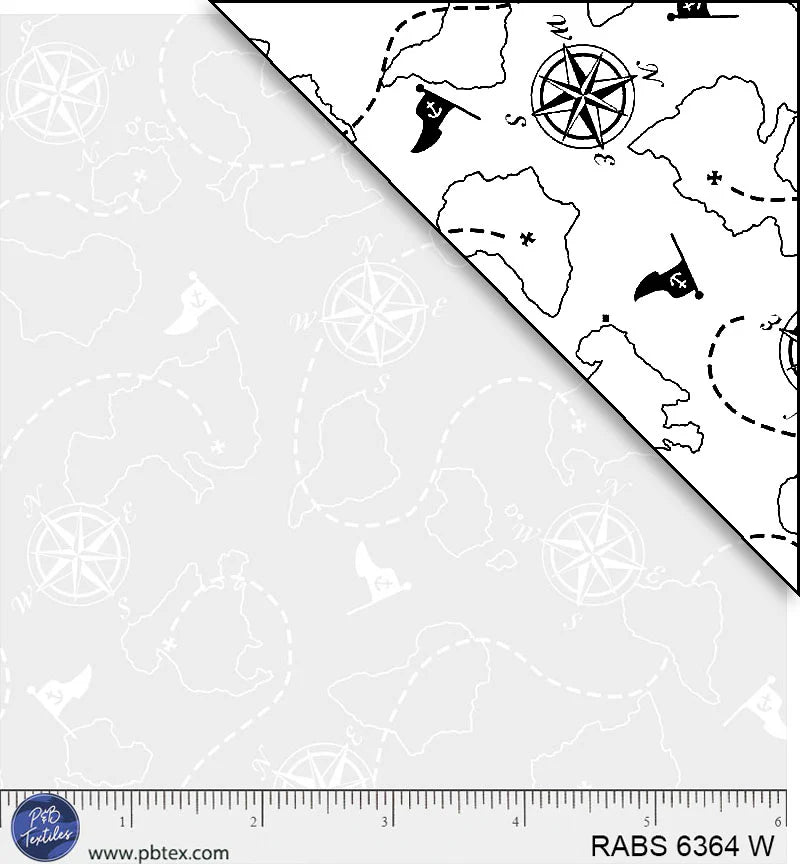 Rambling By The Sea Fat Quarter Bundle 10 Prints