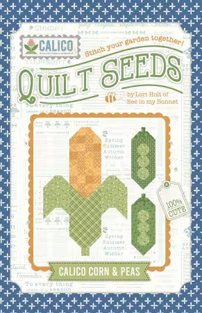 Calico Corn And Seeds Quilt Seeds Patterns