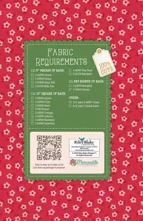 Tea & Notions Quilt Seeds Patterns