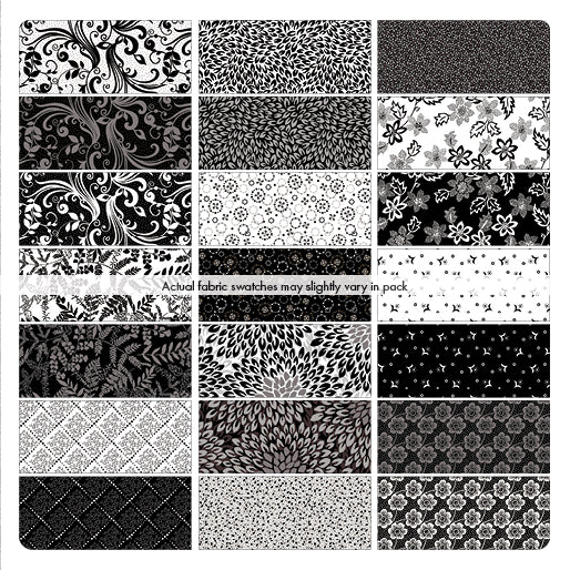 Midnight Rhapsody Strip-pies 42  2.5" Strips Jelly Roll